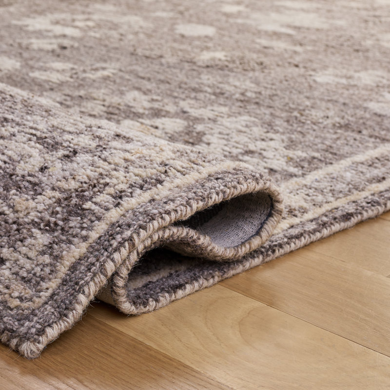 Kenya Hand Tufted Wool; Cotton Oriental Indoor Rug, 5'-0" x 8'-0" Rectangle