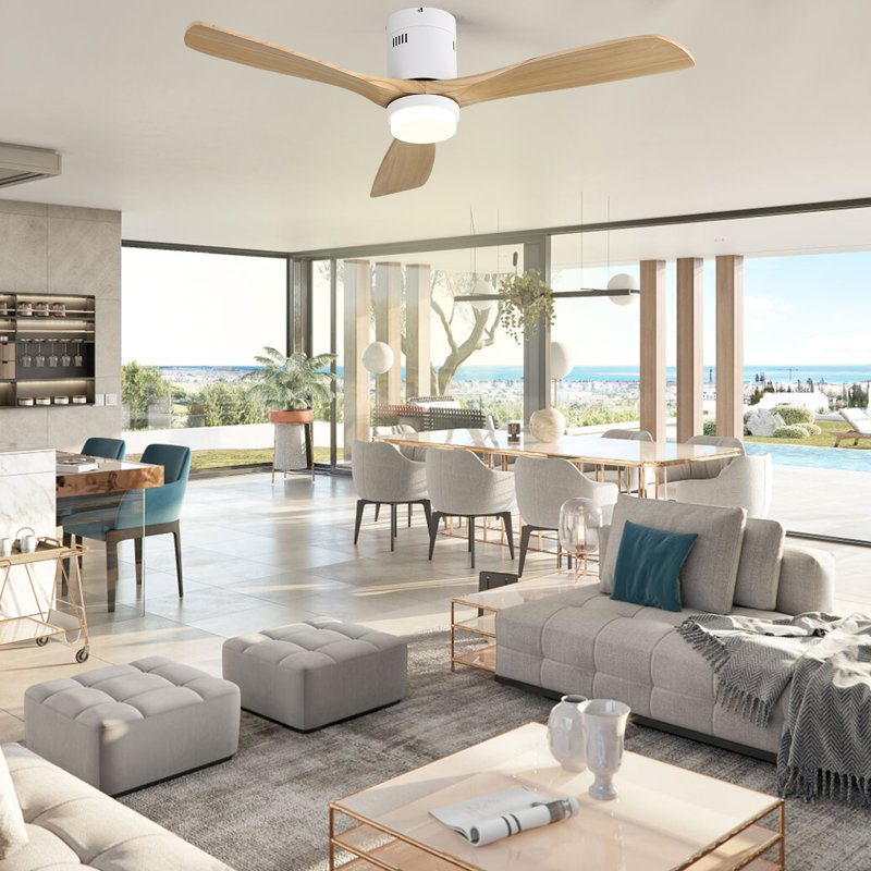 132cm Ceiling Fan with LED Lights