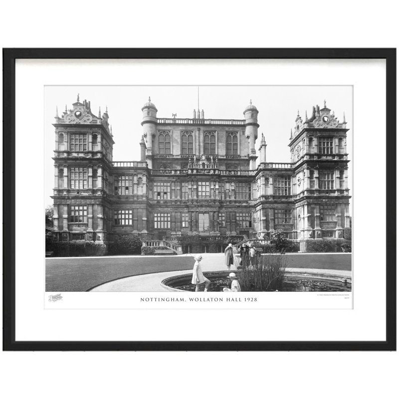 Nottingham, Wollaton Hall 1928 - Single Picture Frame Print, 40cm H x 50cm W x 2.3cm D