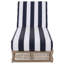 Gillian Steel and Rope Chaise Lounger-274022113