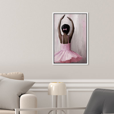 Apprendre le ballet - Impression sur toile