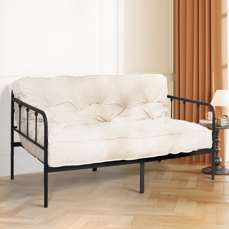 Coussin de canapé pliable de 8 pouces d'épaisseur, Double