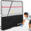 Net Playz Pickleball Rebounder Training Aid, Adjustable Angle Easy Setup & Storage