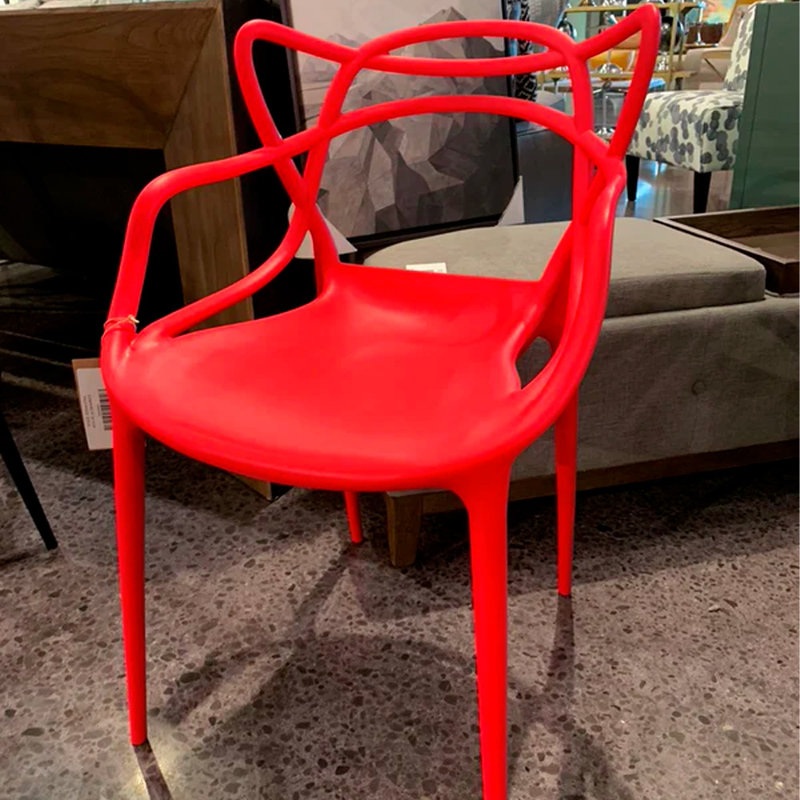 Chaise d'appoint à oreilles Halt Whistle, Rouge, 6