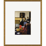The Music Lesson Print by Johannes Vemeer