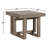 Basile Solid Wood Top End Table