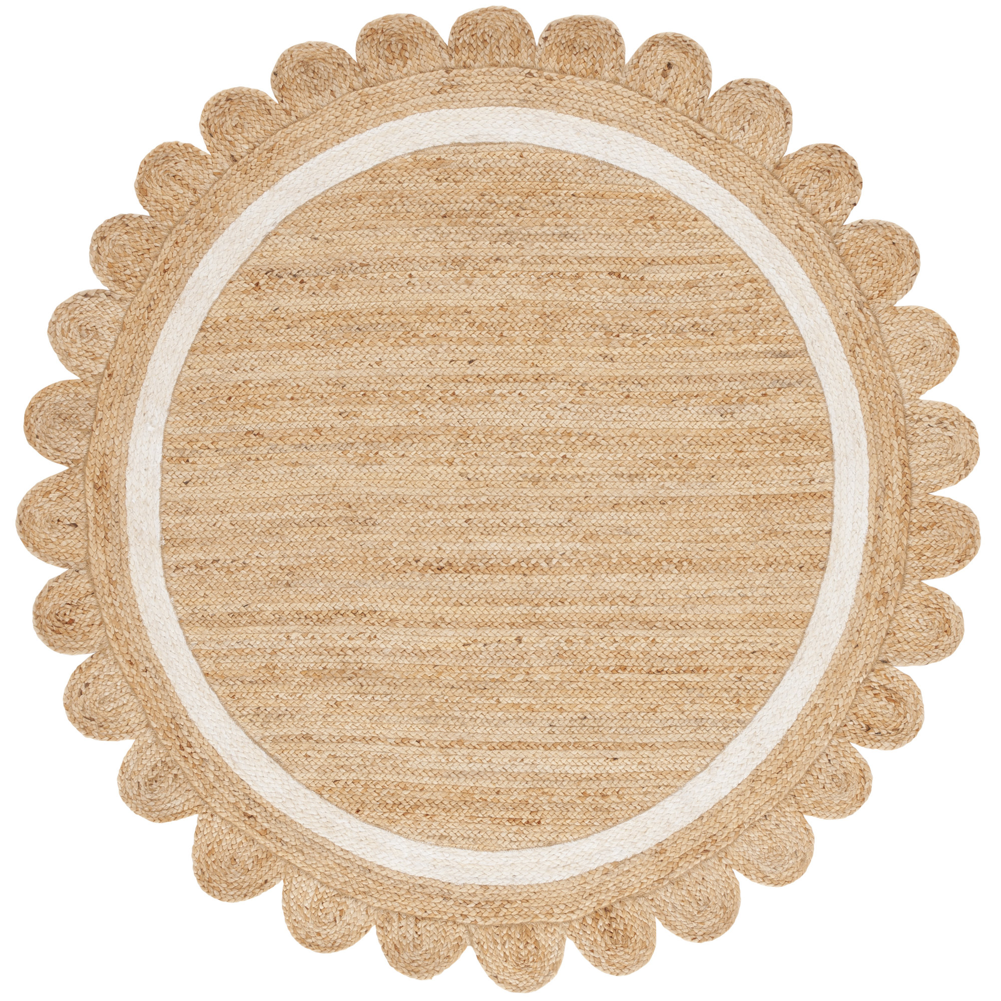 Inaki Jute/Sisal Area Rug, Round 5'