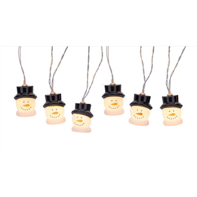  LED Micro/5mm Warm White 10 ct String Christmas Lights 17.72 ft.