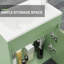 Ensemble de meuble-lavabo mural 16 po pour petite armoire murale-2090040958