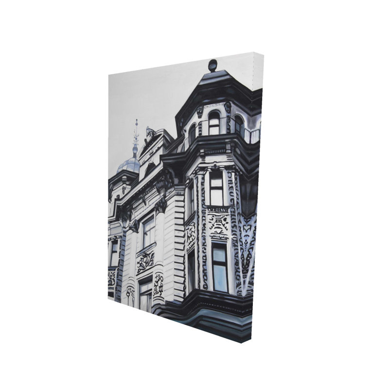 Historic Apartment - Hyperrealist Livingroom Canvas Decor