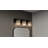 Alkis 3-Light Matte Black Bath Light