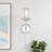 Tenisha Metal Wallchiere in Polished Nickel-2092685621