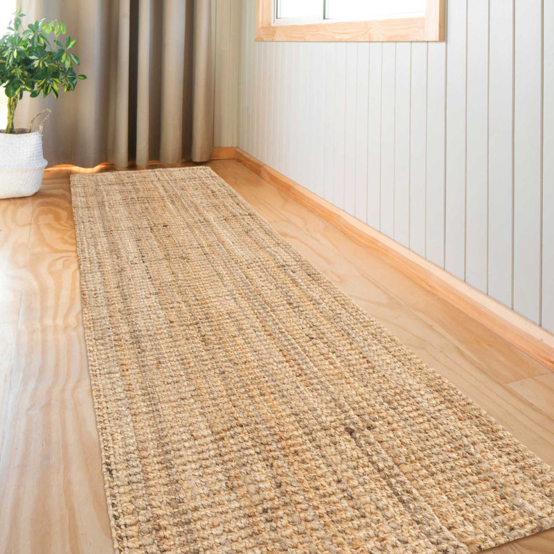 Caro Sisal Handwoven Brown Indoor Rug, Runner 70 cm x 240 cm