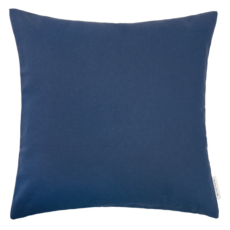 Square Throw Cushion Cover, 50 cm H x 50 cm W, Dark blue