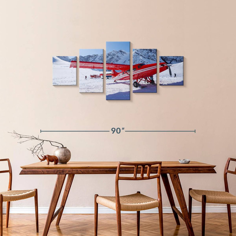 Airplane, 34" H x 74" W