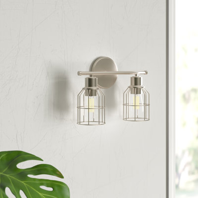 Éclairage pour salle de bain à 2 lumières à intensité variable Ouzo Romeo