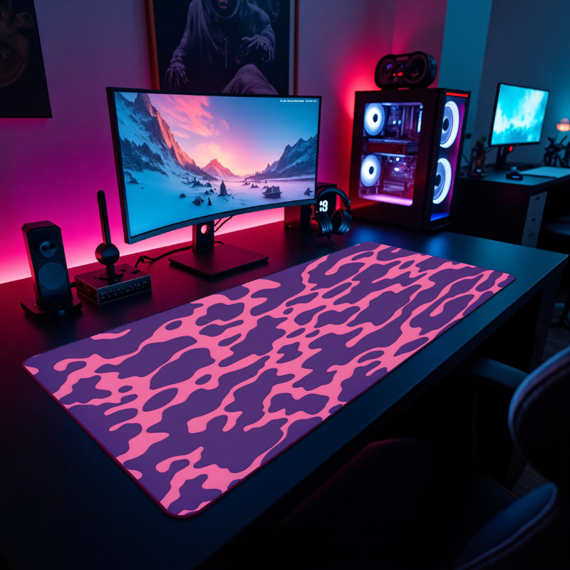 Polyester Desk Pad, 23.6x13.8