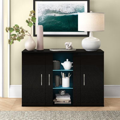 Sabala 47" Sideboard with High Gloss Finish