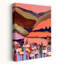 «Vibrant Mountain Flowers Abstract Colorful Dreamy Flower Landscape», art mural-129003571