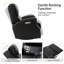 Ensemble de 2 fauteuils inclinables et oscillants électriques en cuir véritable Andreas-1693080776