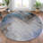 Machine Washable Indoor/Outdoor Xhevrie Brown Rug-111820210