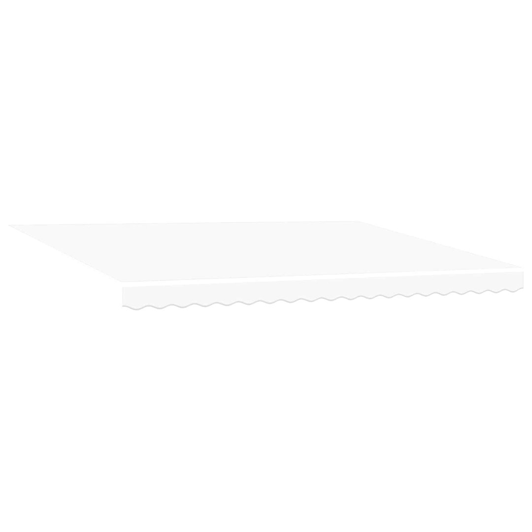 VidaXL Polyester Cover Retractable Patio Awning