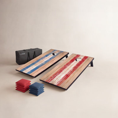 GoSports Portable Cornhole Set with Bags