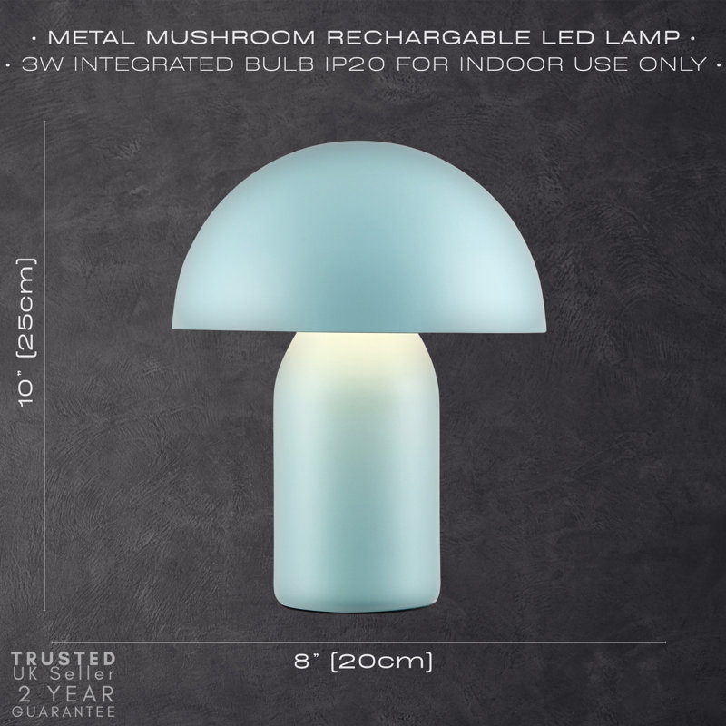 Rajina Metal Table Lamp, Duck Egg