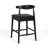 Solid Wood Bar Stool With Footrest 2 Packs-1960919372
