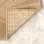 Abani Rugs Magdaleno PAT120A Outdoor Tropical Leaf Cream Beige Area Rug-1018194750
