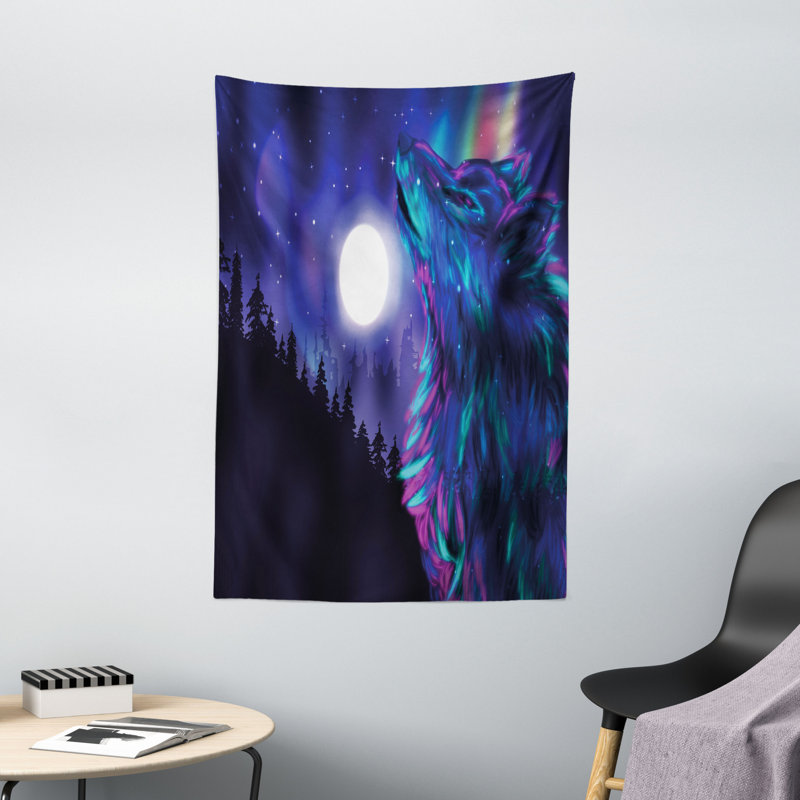 Tapisserie européenne en polyester, H 60 po x l 40 po