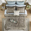 Ensemble d'édredon avec draps en coton de 12 pièces Aubrey-31477373-31477370