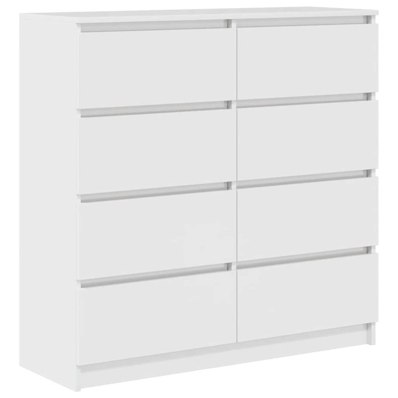 Sideboard 100X35x99 Cm Engineered Wood, White