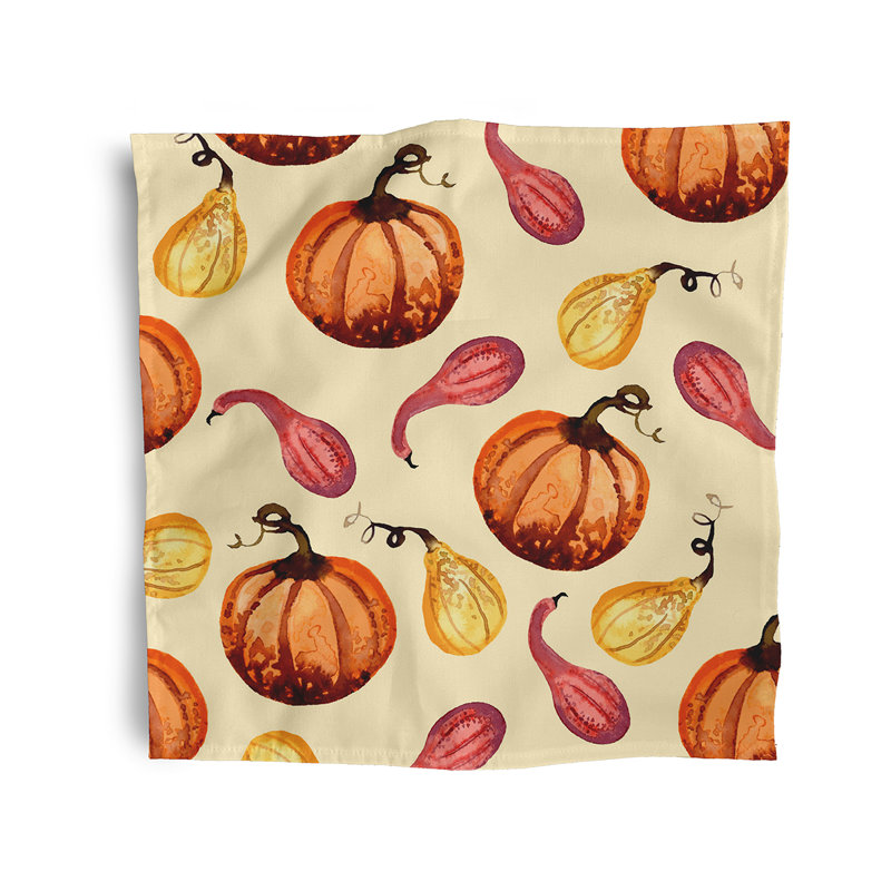 Markes Polyester Traditional Napkins, Yellow