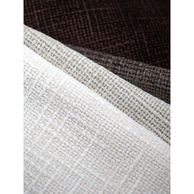 Tissu en chenille Hinson Library Rivoli, Brun foncé