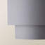 Talar 20 cm H Drum Lamp Shade ( Slip-On )-907924358