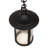 1 - Light Old Wrought Iron Pendant