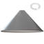 14.3cm H Metal Cone Lamp Shade ( Screw On )-925155920