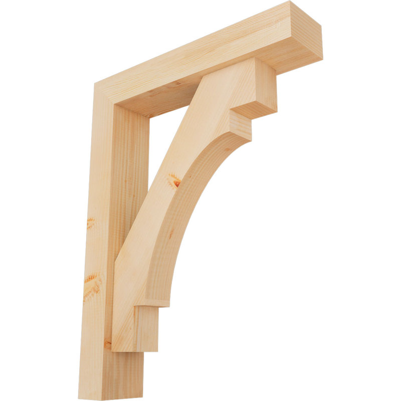 Support Merced Block avec support décalé, 34 x 26, Sapin Douglas de l 5 1/2 po (lisse)