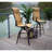 Powder Coated Aluminum Outdoor Stool