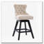 Tabourets de bar pivotants en velours capitonné, chaises de bar et tabourets de bar-1539083114