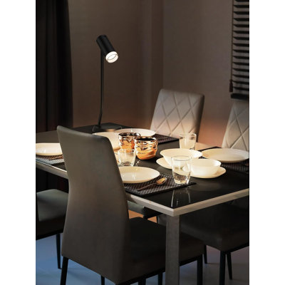 Lampe de table rechargeable sans fil avec tête réglable, pile 5000Mah, gradateur et télécommande CCT, lumière sans fil portable pour la maison, le patio, le camping, le restaurant - paquet de 2
