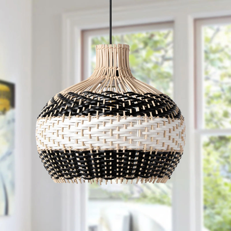 Dunfermline Dome Pendant Light, 1 Light, 52.5cm H x 50cm W x 50cm D