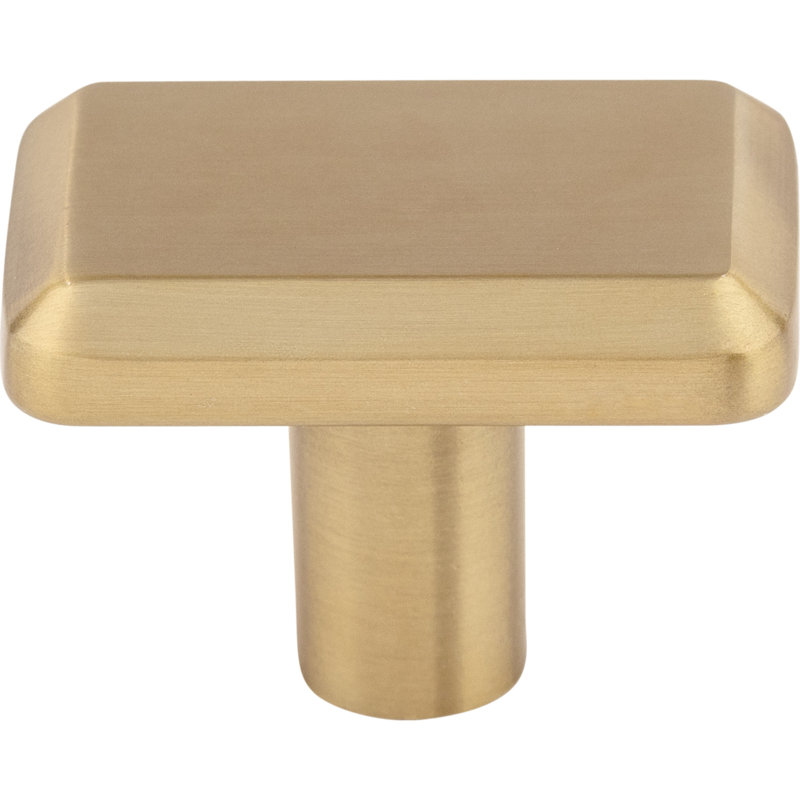 Telfair 1 1/2" Length Bar Knob, Honey Bronze
