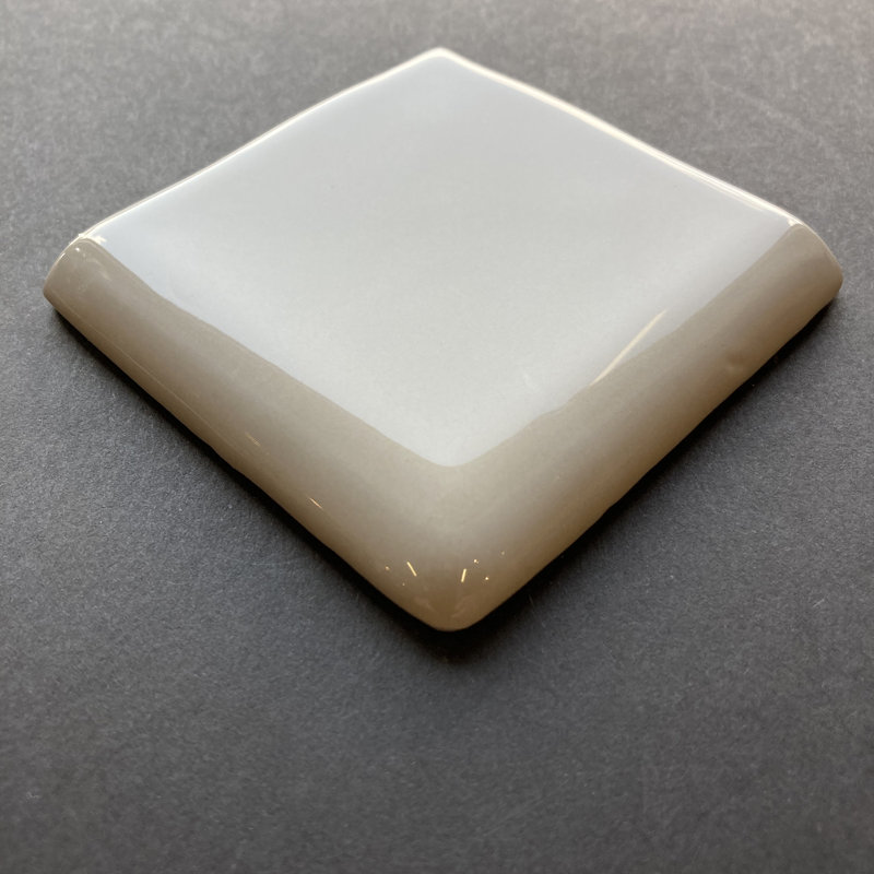 Guastavino 3'' x 3'' Ceramic Corner Piece Tile Trim, Summit