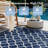 Performance Navy Outdoor/Indoor Area Rug-1348542508