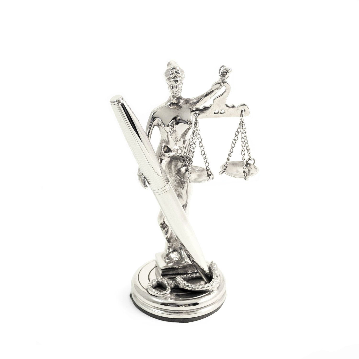 World Menagerie Laverty Lady Justice Pen Holder Wayfair