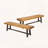 Outdoor Weather Resistant Patio Bench Set-967861659