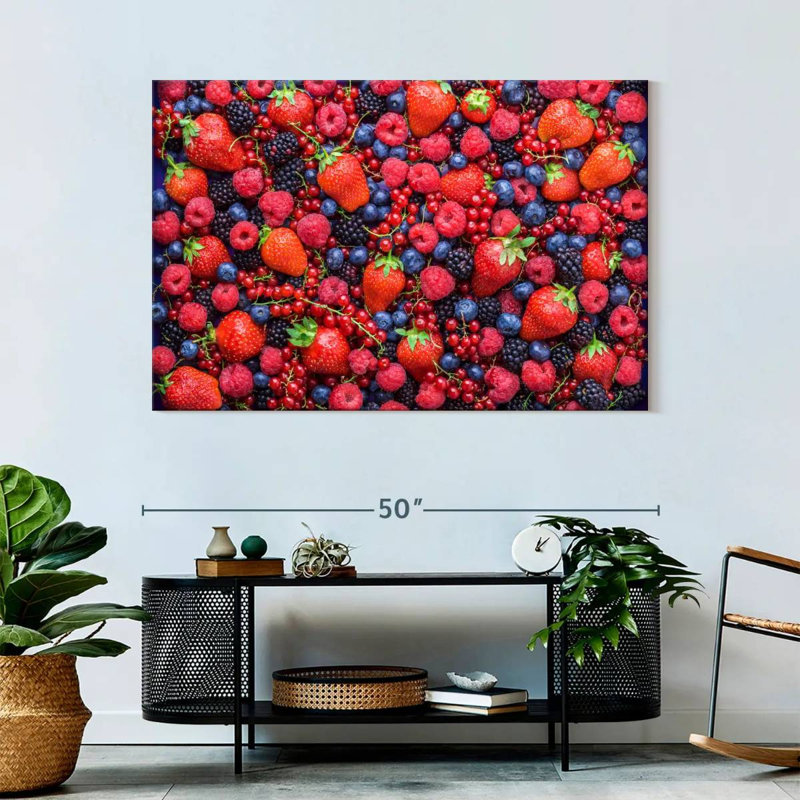 Yarlin Berries, 32'' H x 48'' W