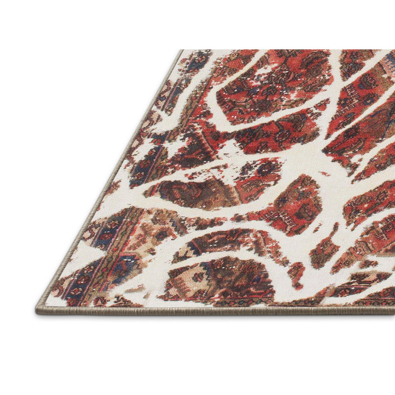 Tapis multicolore Stoneboro, Rectangle 8 pi x 10 pi